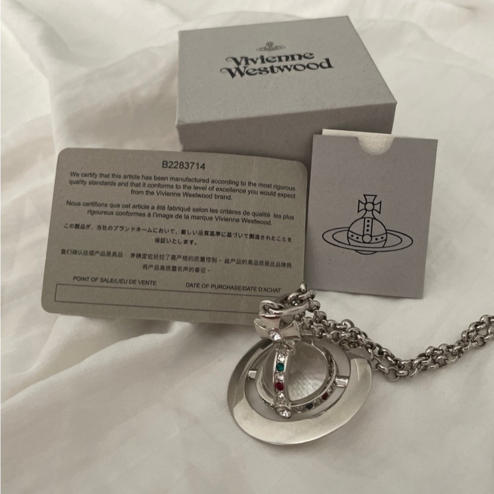 Vivienne Westwood orb necklace